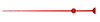 RED SECOND HAND 7 1/4" FOR #2-56 THD SHAFT - HANSEN AND PAM AD