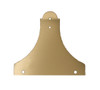 LYRE STRAP BASE 72 X 67MM FOR 220MM BOB DISC PENDULUMS - POLISHED BRASS FINISH