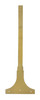 LYRE HANGER 92 X 280MM FOR 270MM BOB DISC PENDULUMS - POLISHED BRASS FINISH