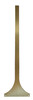 LYRE HANGER 80 X 292MM FOR 220MM BOB DISC PENDULUMS - BRUSHED SATIN BRASS FINISH