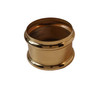 POLISHED BRASS REMEMBRANCE RING FOR 60MM WEIGHT SHELLS