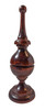 FINIAL WOOD FINISHED SATIN WINDSOR CHERRY 6 1/4"L - HOWARD MILLER SULLIVAN