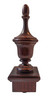 FINIAL WOOD FINISHED SATIN AMERICANA CHERRY 6 3/4"L - HOWARD MILLER HERITAGE