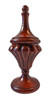 FINIAL WOOD FINISHED SATIN AMERICANA CHERRY 6 3/4"L - HOWARD MILLER