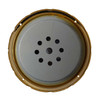 HYGROMETER HUMIDITY SILVER DIAL WITH BRASS BEZEL - JAPAN