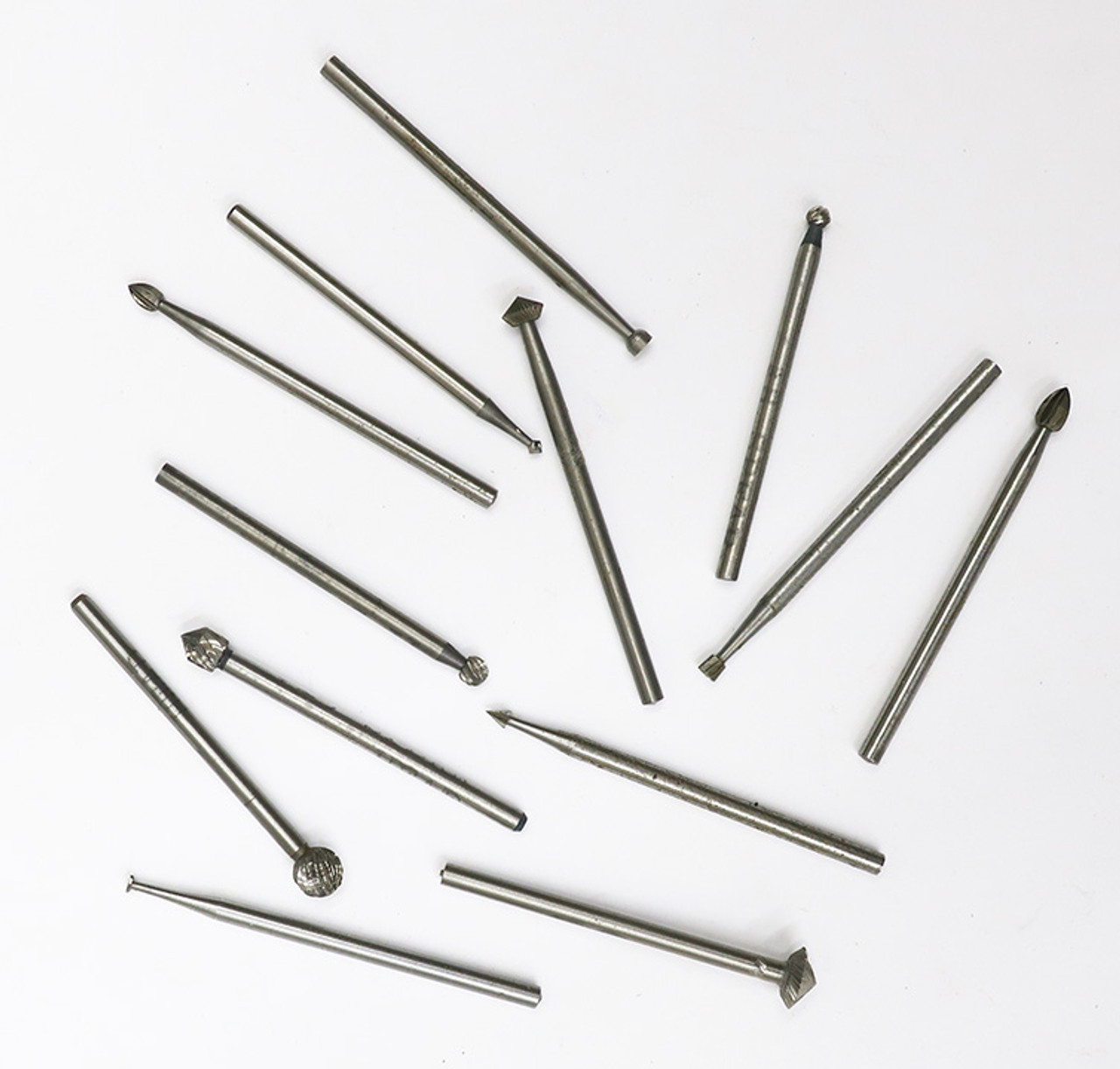 BUR ASSORTMENT STEEL 12 PIECES