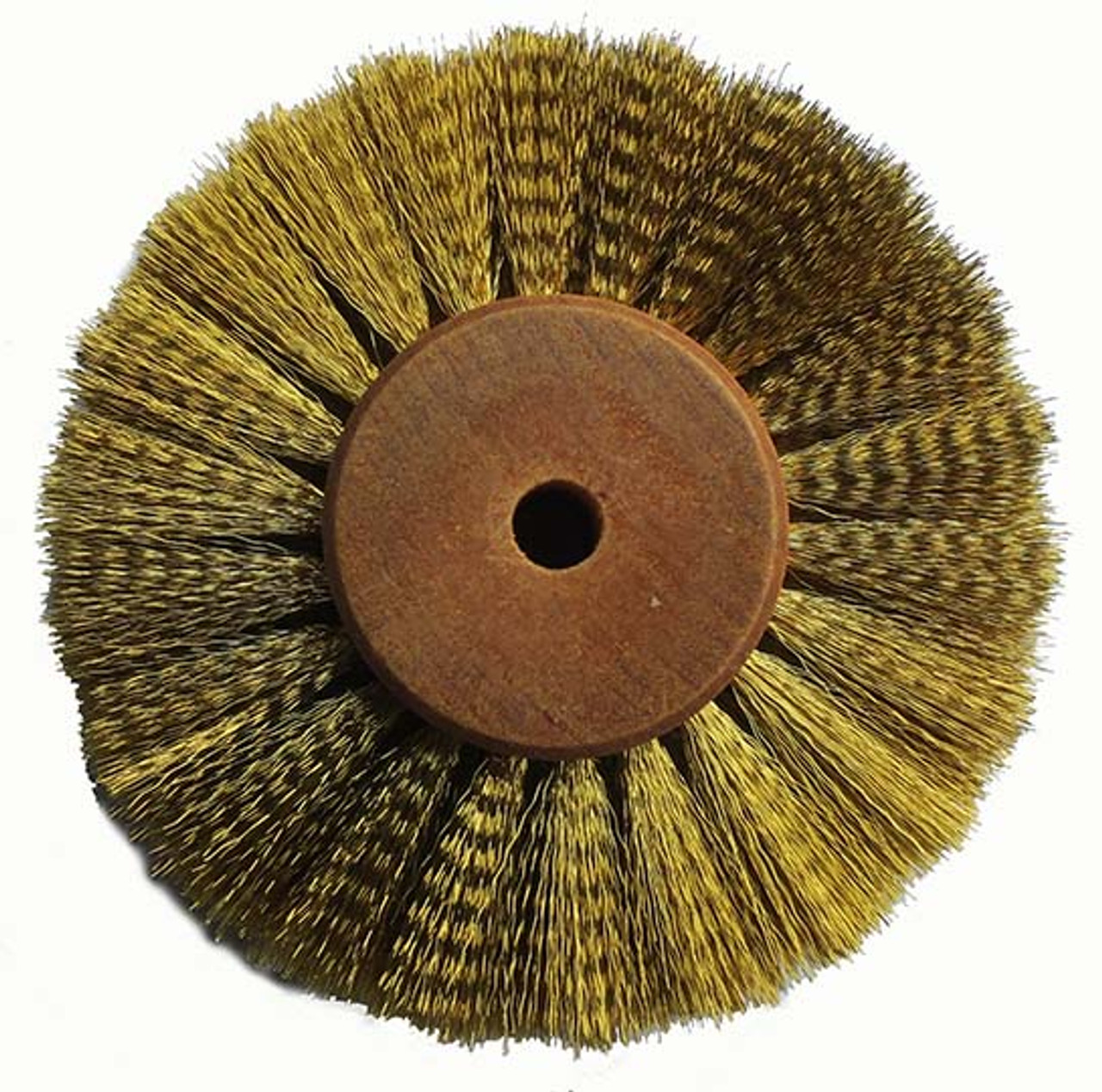 CRIMPED BRASS WIRE BRUSHES - HIGH QUALITY