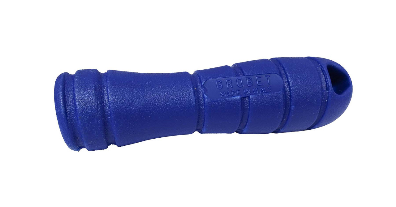 FILE STRAIGHT HANDLE 4 1/8" BLUE PLASTIC WITH THREADED INSERT