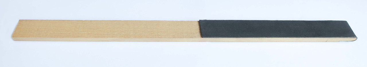 EMERY BUFF STICK - BROWN FELT 11/16" FRANCE BEVELED EDGES