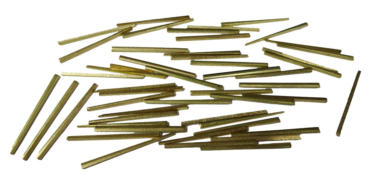 OLD STYLE FLAT TAPERED 1" WEDGE PINS - 50 PACK