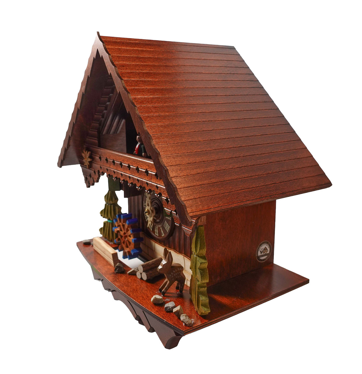 CUCKOO CLOCK 1 DAY WITH 2 TUNES GERMAN