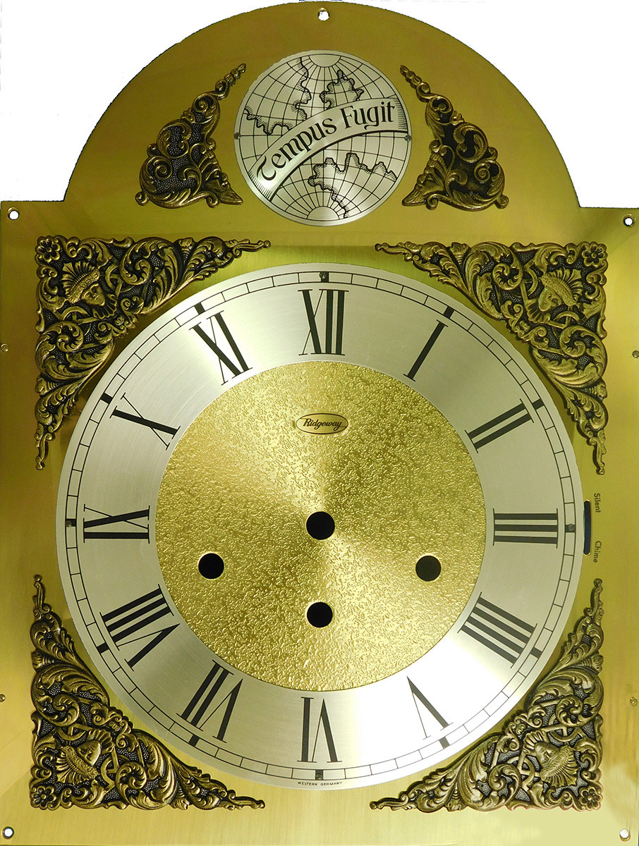 DIAL TEMPUS FUGIT12 ROMAN URGOS - GRIFFEN'S CLOCK PARTS AND