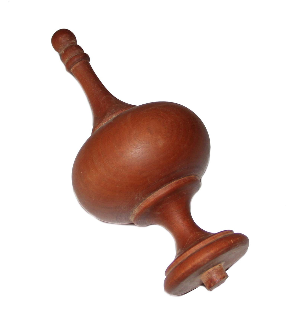FINIAL WOOD FINISHED CHERRY 5.6"L VINTAGE