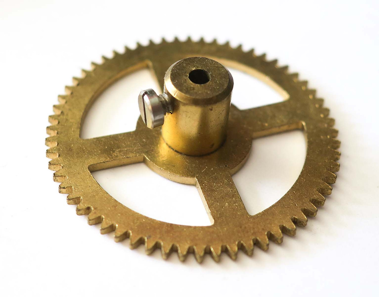 HERMLE DRIVE GEAR WITH LONG SHAFT (13-74)