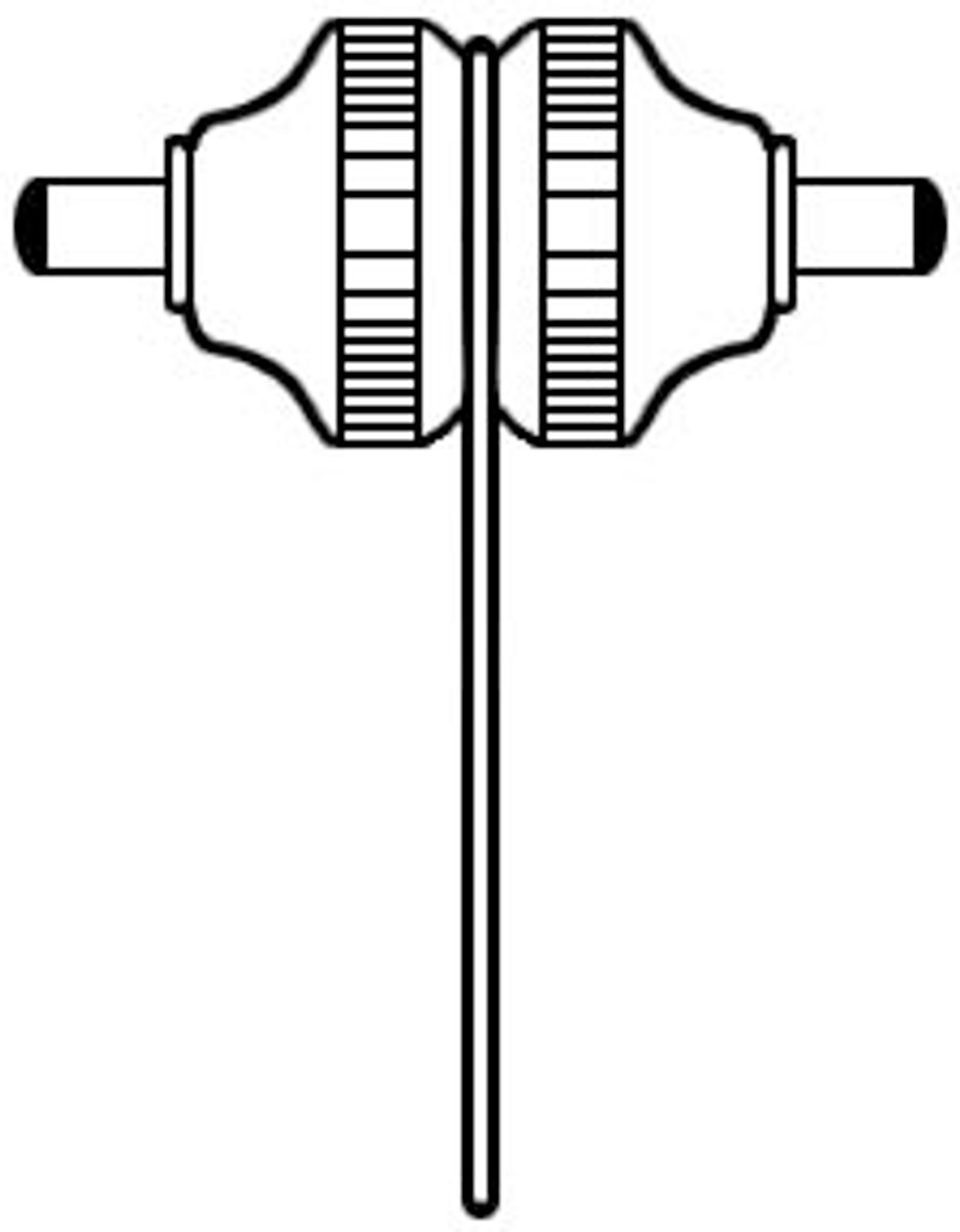 HERSCHEDE PENDULUM SPRING SHAFT ASSEMBLY