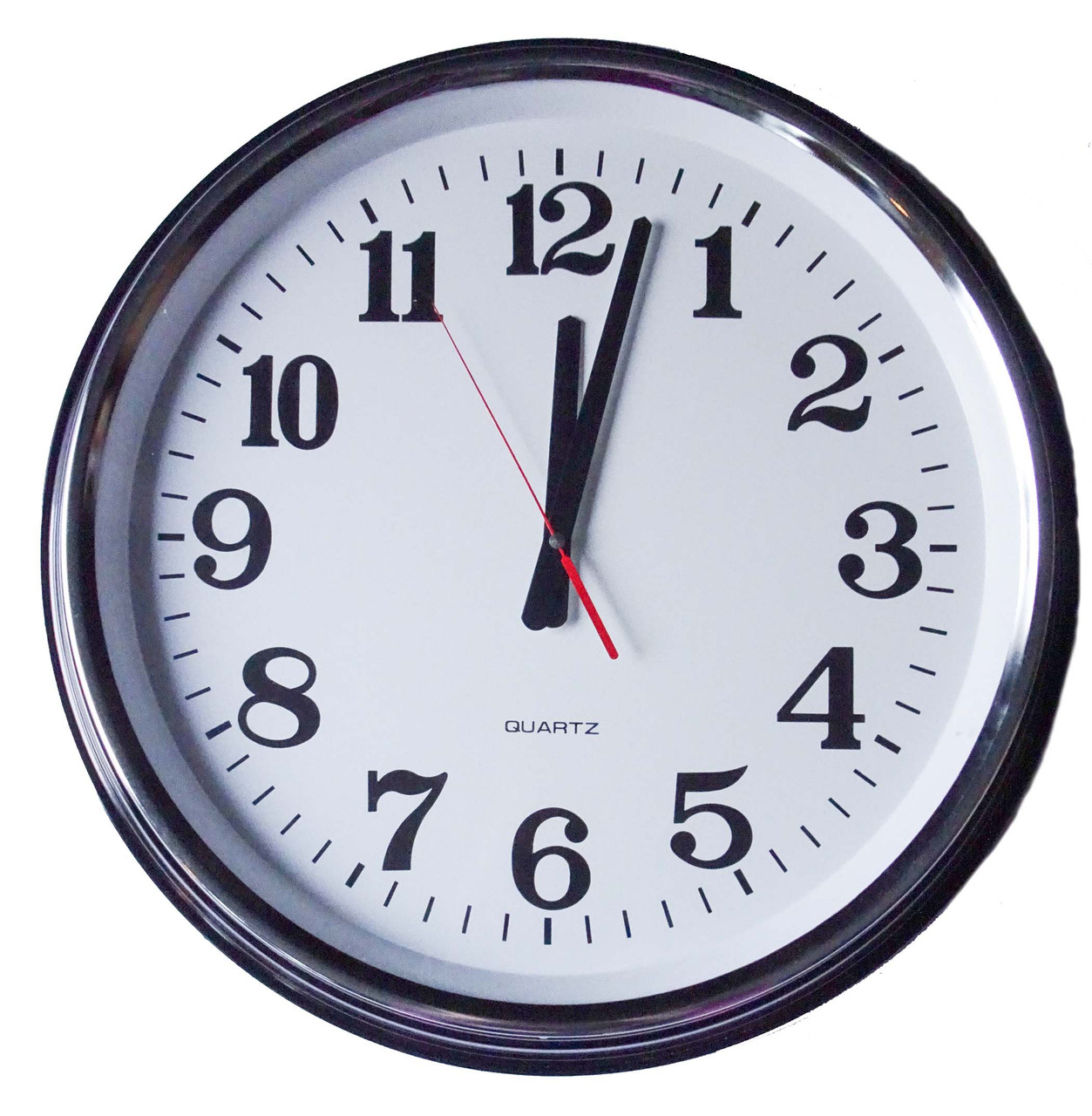 LARGE WALL QUARTZ CLOCK