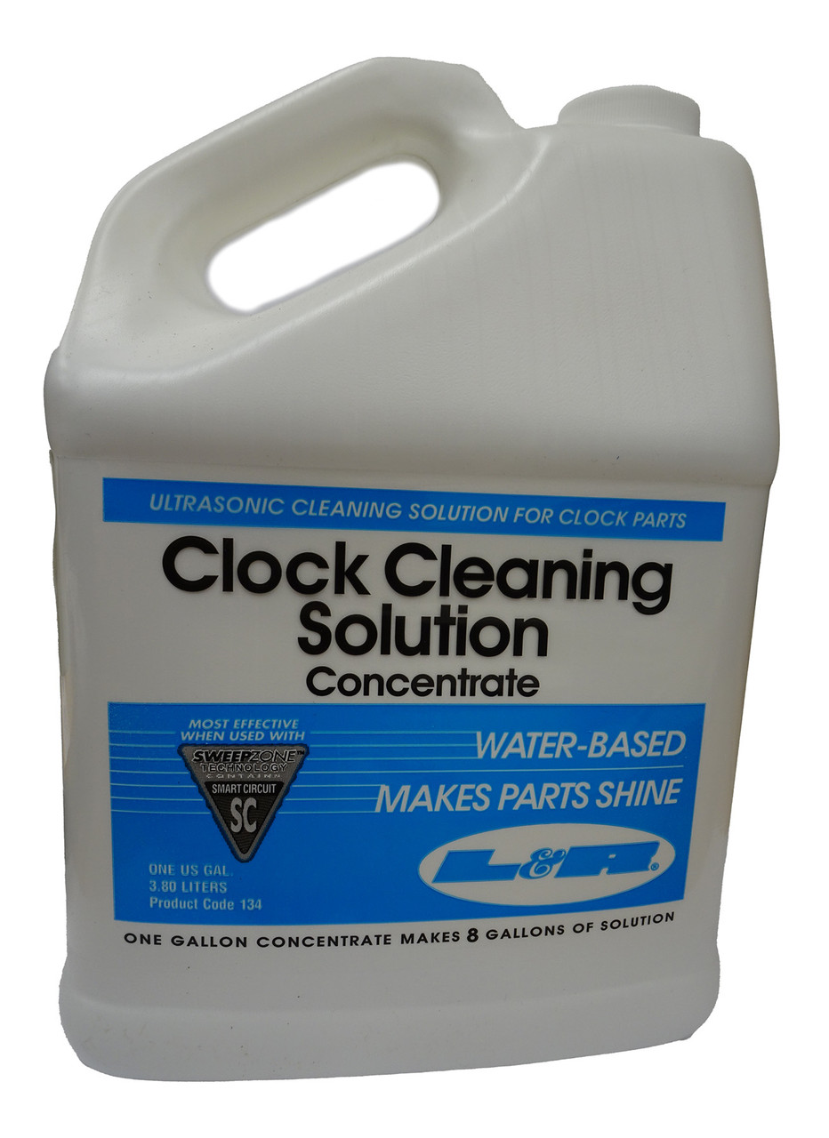 L & R CLOCK CLEANING CONCENTRATE CHEMICAL