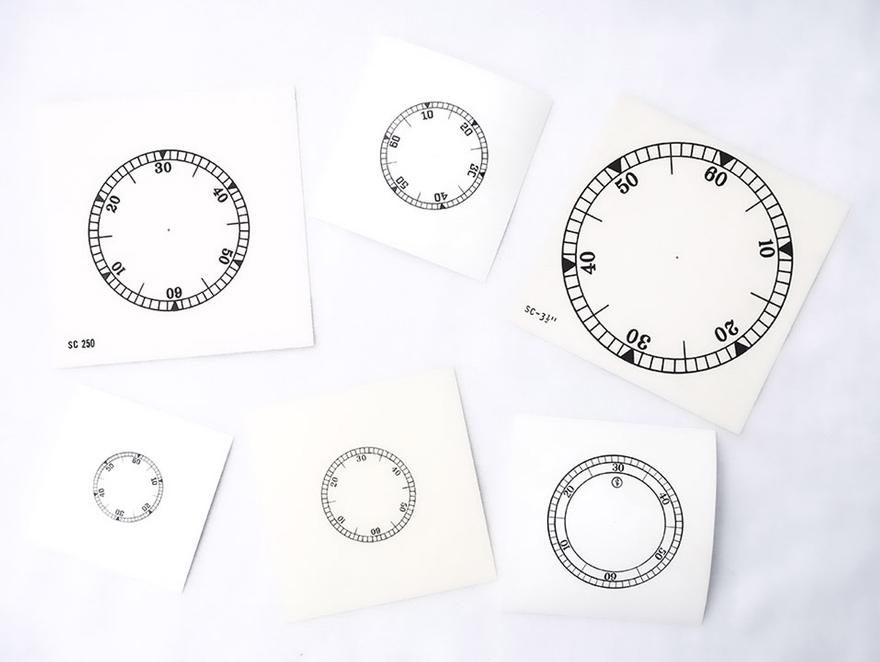 SECOND BIT PAPER DIAL ASSORTMENT 12 PIECES