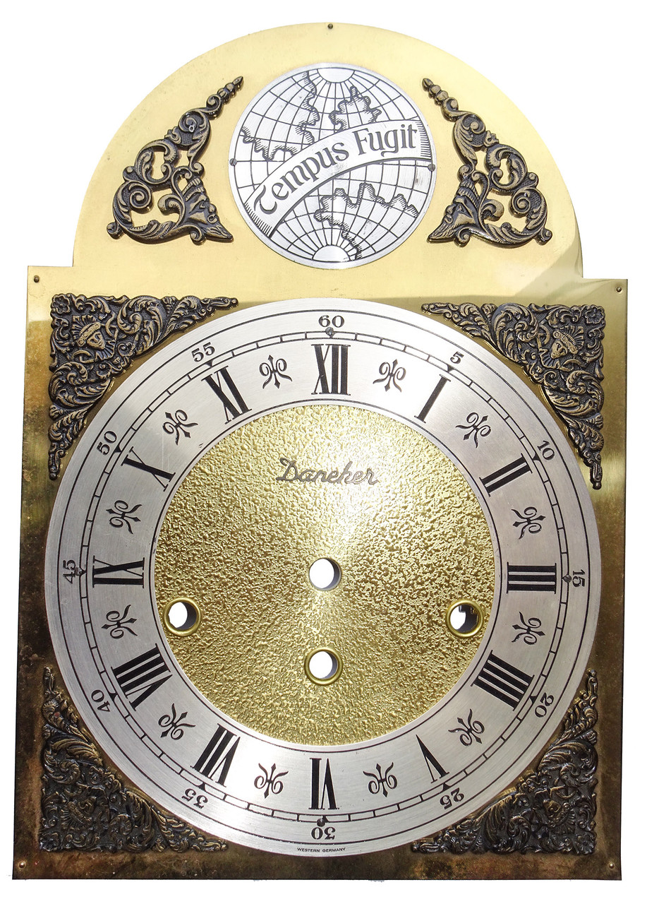 柱時計 ドイツ製  Dimple Tempus Fugit ドイツ製 Tempus Fugit ウルゴス 重錘式 機械時計 : miku collection