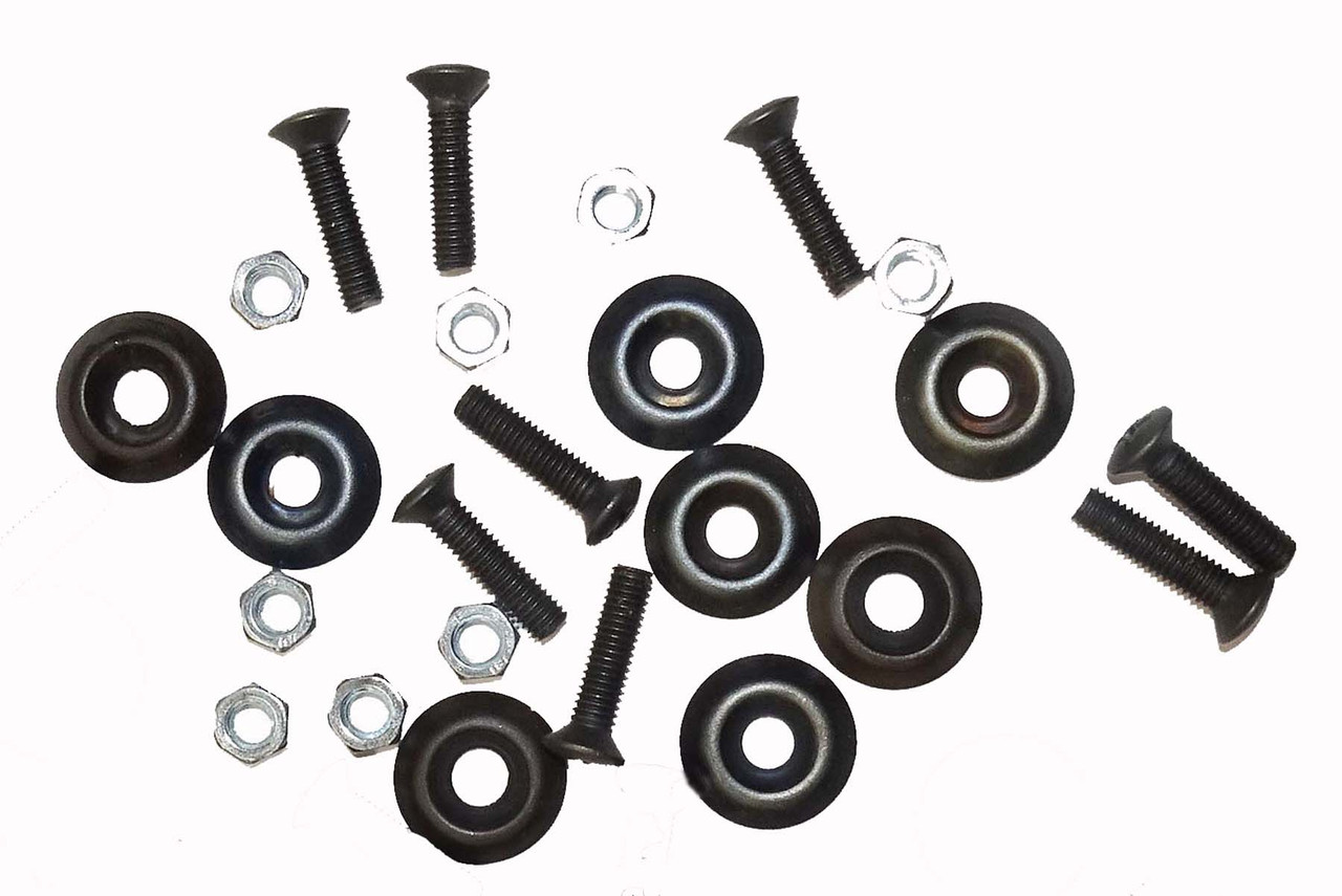 GONG WASHERS SCREWS AND NUTS SET OF 8