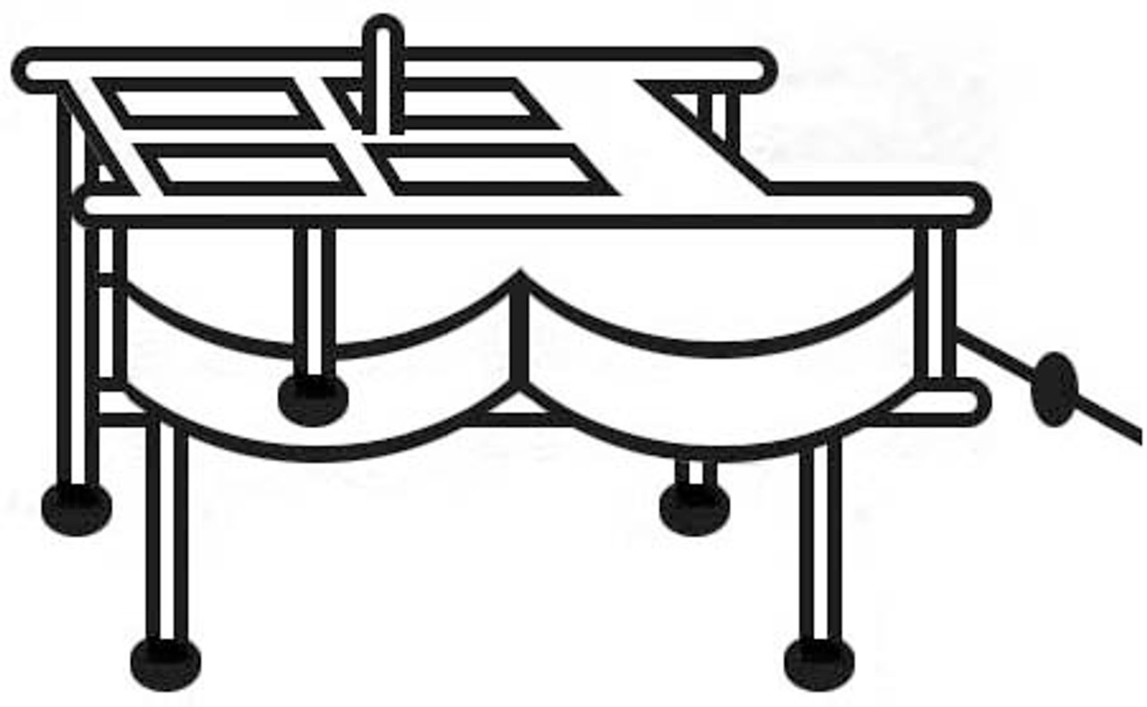 TALL CASE MOVEMENT ASSEMBLY CLAMPS