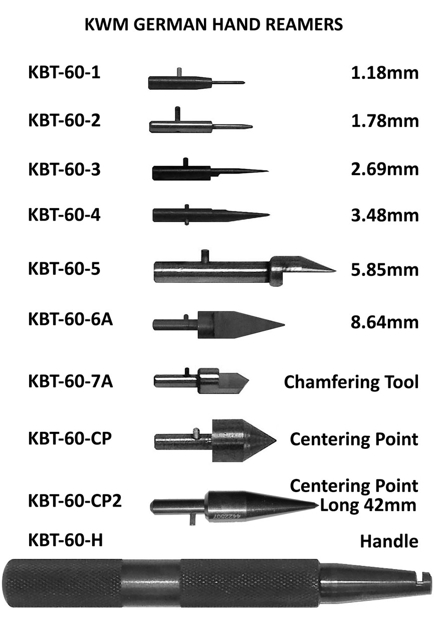 KWM REAMERS - FLUME GERMAN MADE