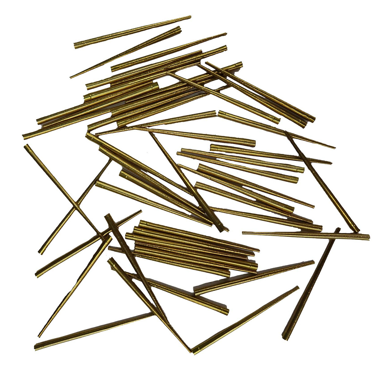 TAPERED BRASS 1" PINS - 50 PACK