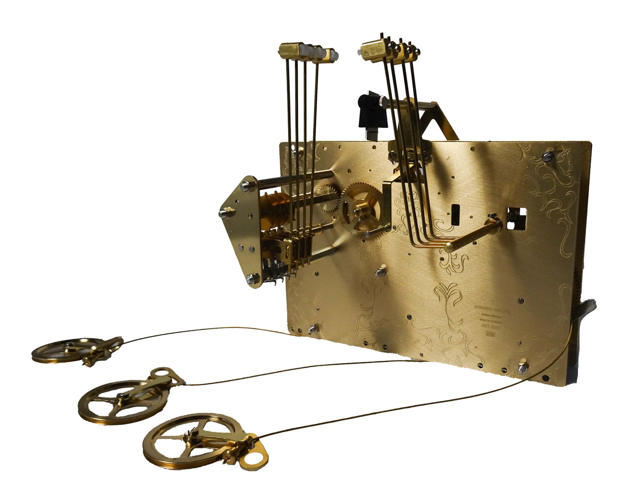 HERMLE 461-853BSK-114CM WEIGHT DRIVEN MOVEMENTS - GRIFFEN'S CLOCK