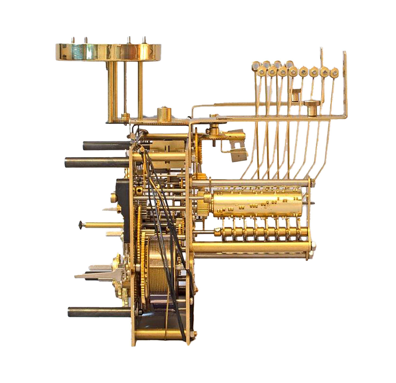 KIENINGER TRIPLE CHIME CAROUSEL MOVEMENT KSU 67 - 116CM PENDULUM
