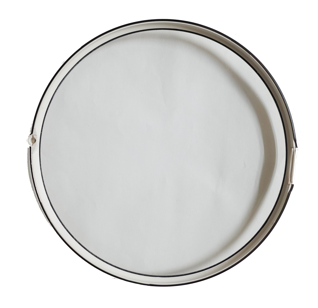 POLISHED BRASS MODERN BEZEL 5 7/8" PUSH ON STYLE