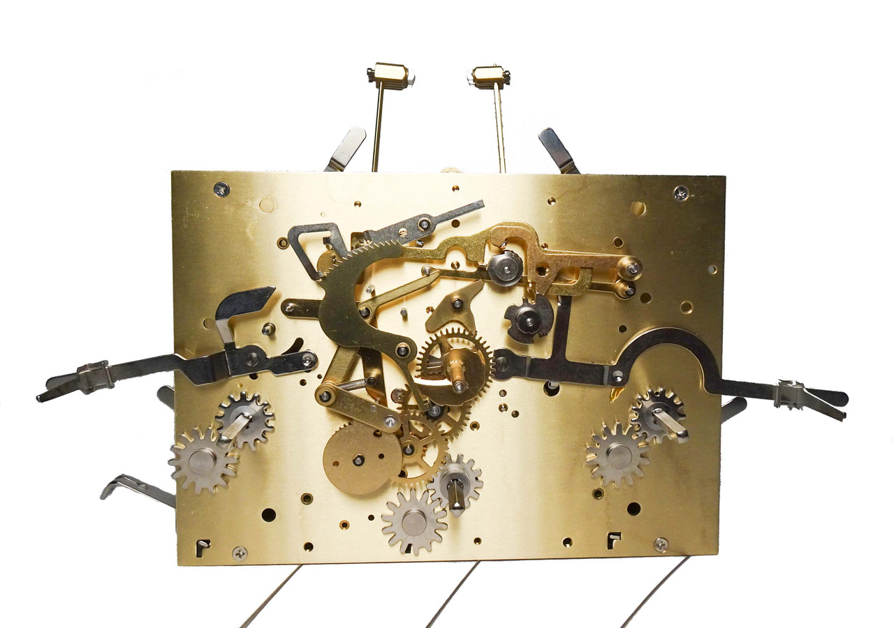 KIENINGER WESTMINSTER CHIME MOVEMENT MS 011 CHROME CABLES  - 130CM PENDULUM