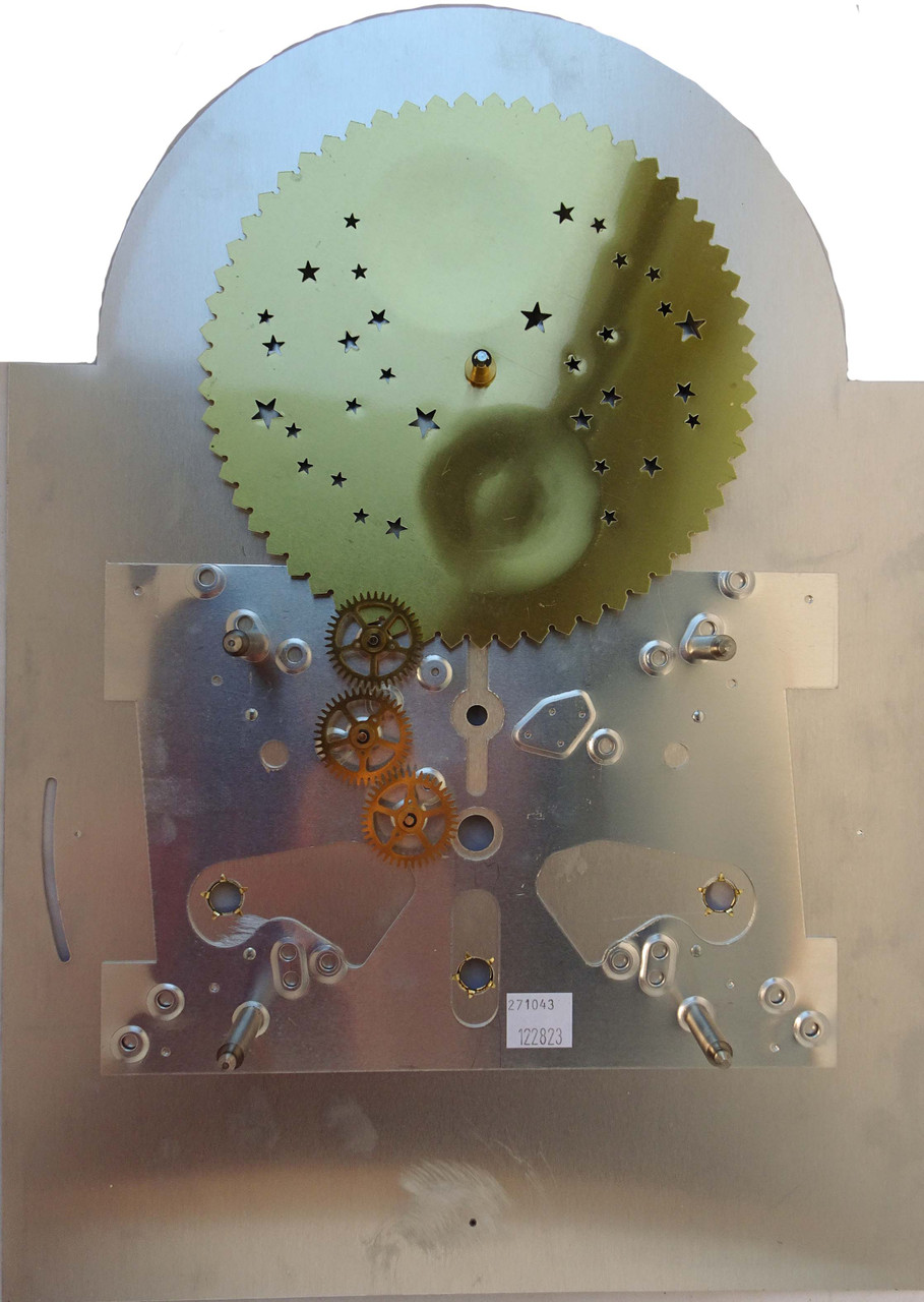 DIAL KIENINGER MS WINTERHALDER ANTIQUE BRONZE MOON ARCH