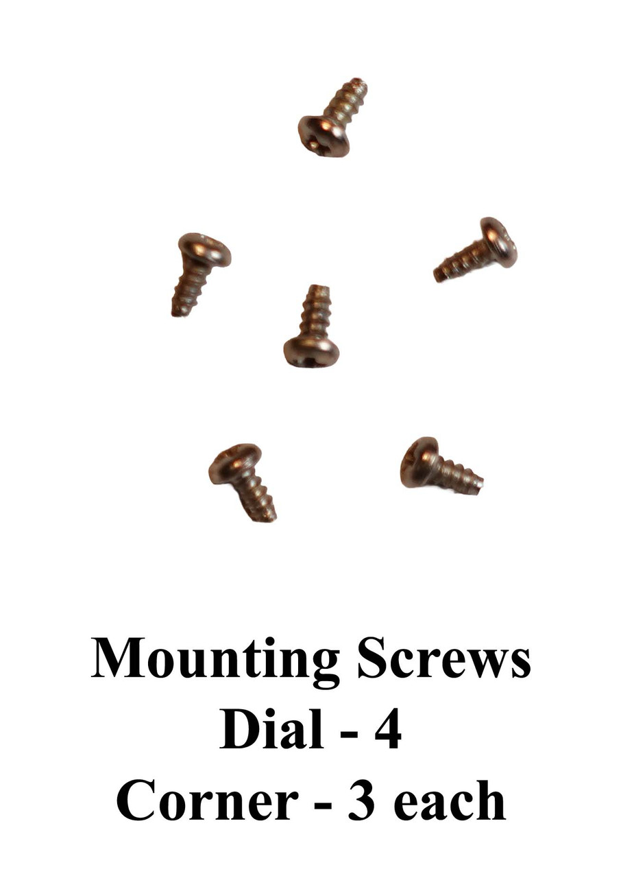 DIAL CENTER AND CORNERS WITH HEART DESIGN