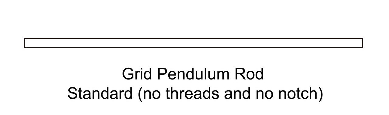 PENDULUM GRID STANDARD RODS - NICKEL