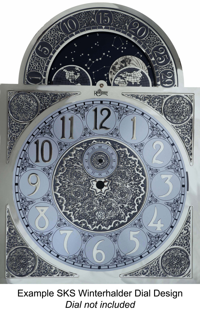 PENDULUM EMBOSSED BOB CENTER 6" - WINTERHALDER NICKEL