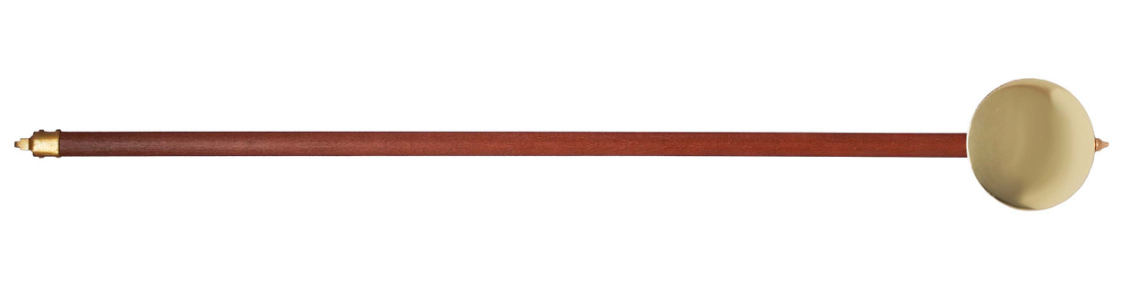 JAUCH CHERRY STAINED WOOD STICK PENDULUM FOR PL-77 EMPEROR 100M GRANDFATHER CLOCK MOVEMENTS