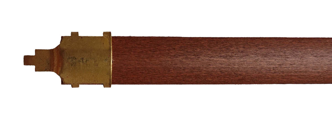 JAUCH CHERRY STAINED WOOD STICK PENDULUM FOR PL-77 EMPEROR 100M GRANDFATHER CLOCK MOVEMENTS