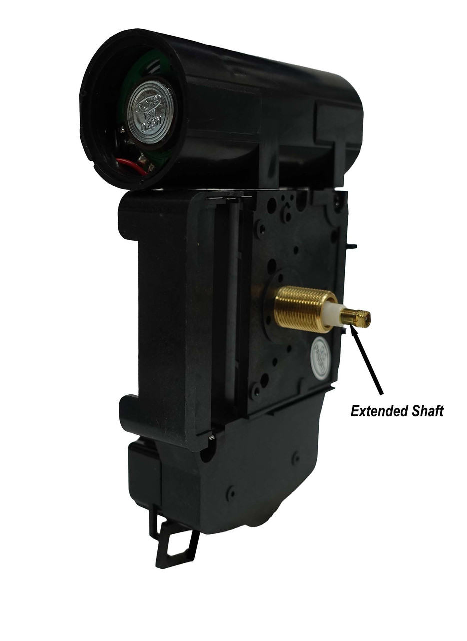HIGH TORQUE WESTMINSTER CHIMING PENDULUM MOVEMENT WITH EXTENDED SHAFT - TAKANE