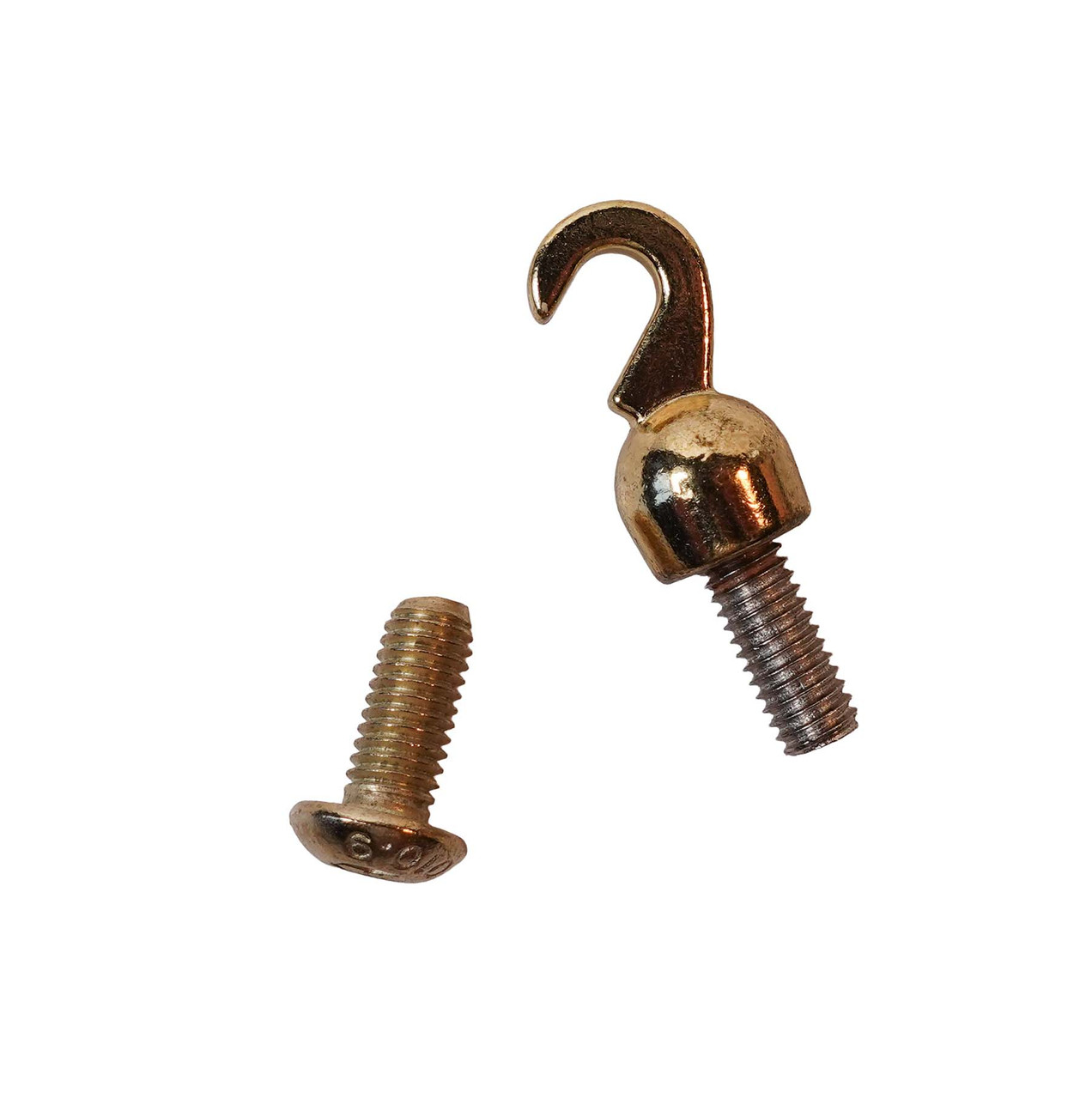 BRASS FINISHED WEIGHT SHELL HOOK SET - HOWARD MILLER
