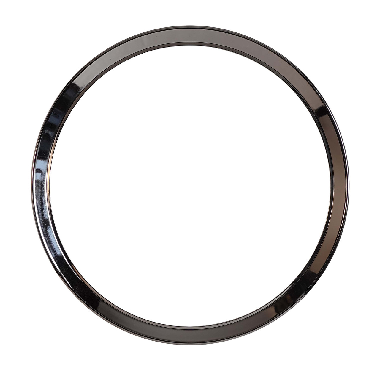 POLISHED CHROME BEZEL 10 5/8" NO GLASS