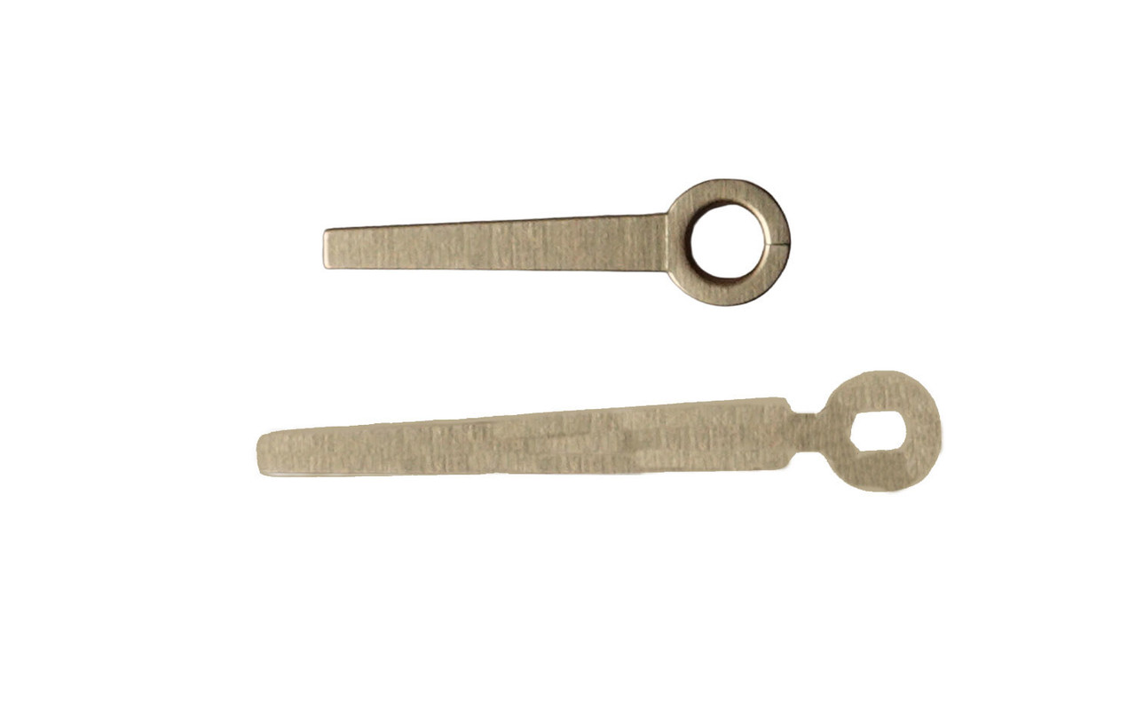 BATTERY CLOCK HANDS 1 1/8" MINUTE - GOLD