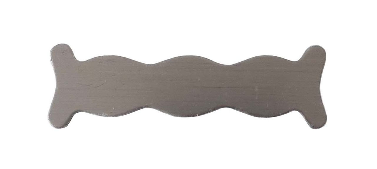 LYRE CROSS BOWTIE 42 X 13MM FOR 115MM BOB DISC PENDULUMS - BRUSHED NICKEL FINISH