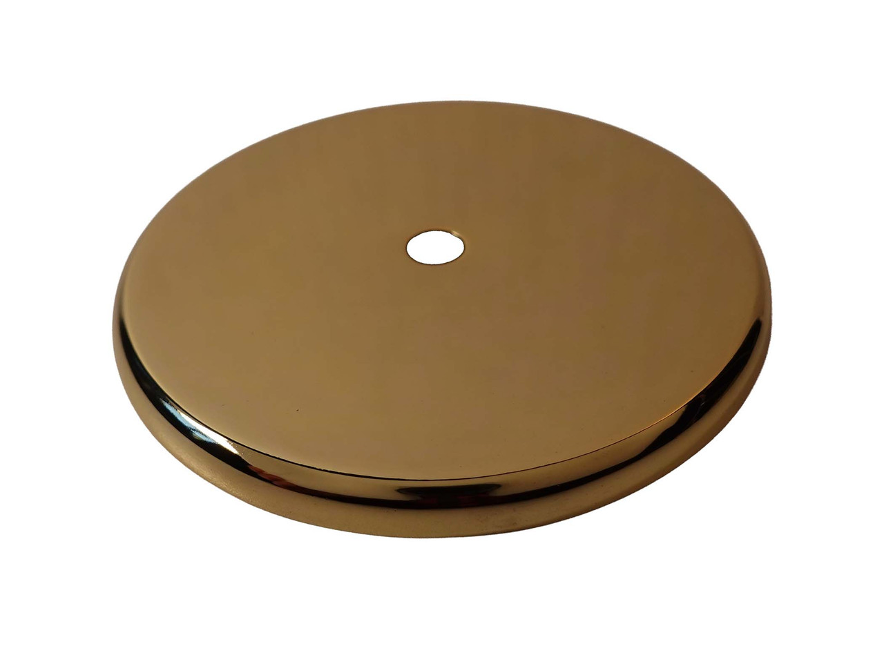 WEIGHT SHELL END CAP 60MM POLISHED - ROUNDED EDGE