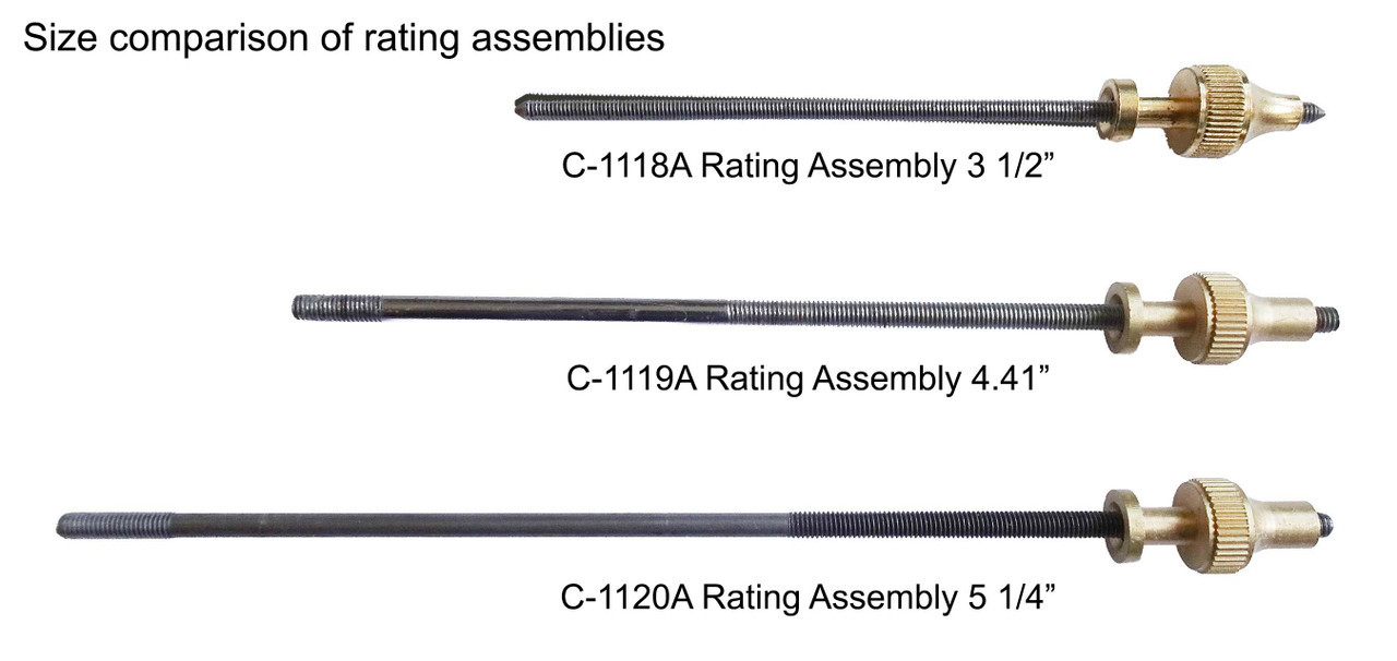 PENDULUM RATING NUT ASSEMBLY - 4.41" ROD