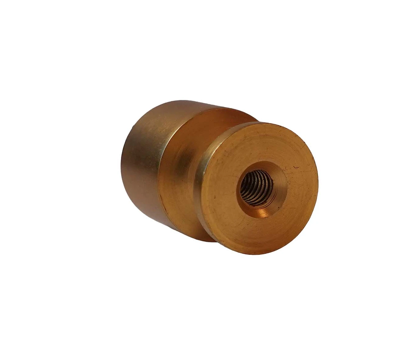 BRUSHED SATIN BRASS DOOR PULL .88"H