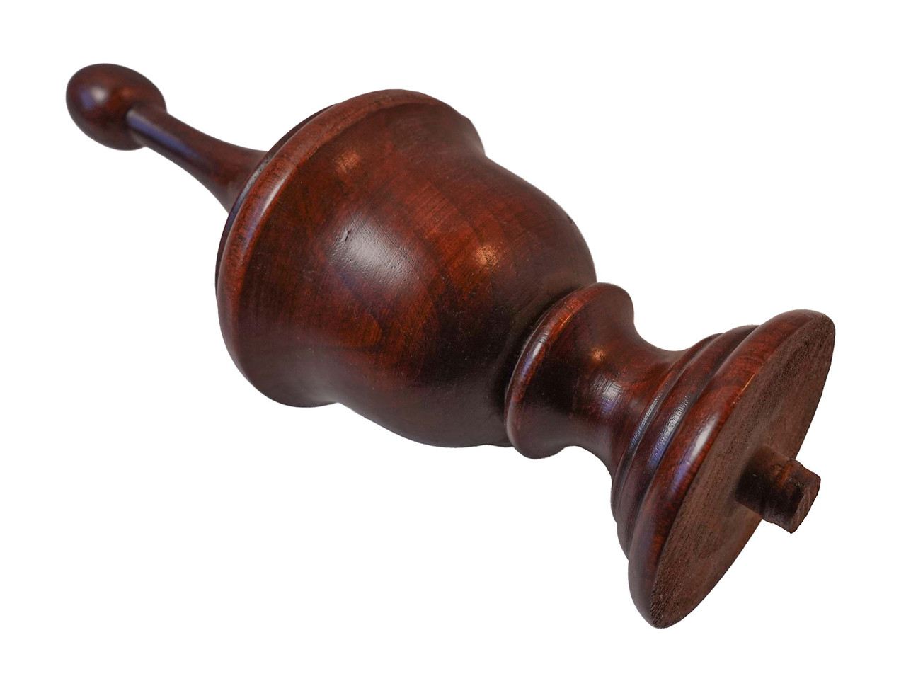 FINIAL WOOD FINISHED SATIN TUSCANY WINDSOR CHERRY 6 1/4"L - HOWARD MILLER RAMSEY