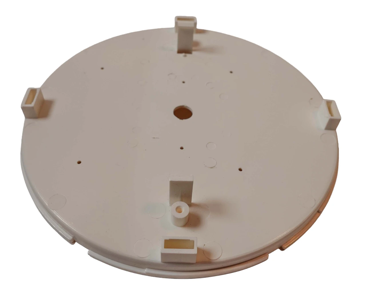 PLASTIC DIAL PAN FOR 6 1/2" DIAL - USED ON HOWARD MILLER BATTERY CLOCKS