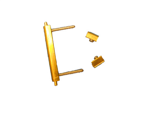 BRASS BEZEL HINGE GERMAN THREADED SCREW TYPE
