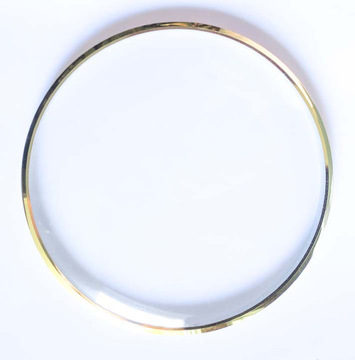 BRASS BEZELS WITH GLASS PUSH ON STYLE BRASS BEZELS WITH GLASS PUSH ON STYLE