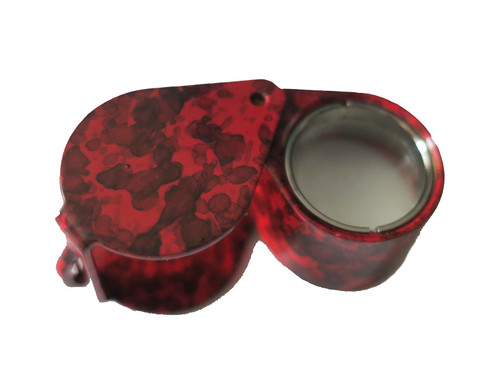 EYE LOUPE IN RED SWING CASE 2X